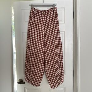 Linenfox Frankie Barrel Linen Pants